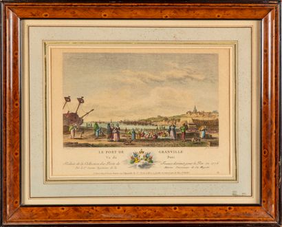 D'APRES OZANNE After N. OZANNE, engraved by Y. LE GOUAZ
The port of Cette, seen from...