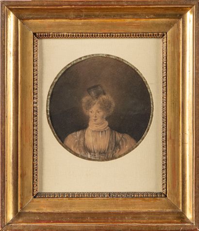 null french school of the 19th century 

Portrait of an Elegant Lady

Drawing 

D....
