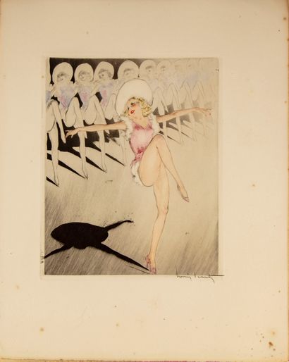 ICART Louis ICART (1888-1950)

La danseuse au tutu rose

Lithographie, contresignée...