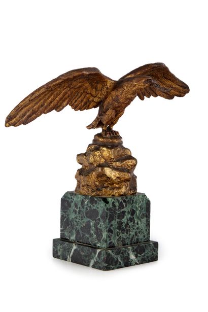 GUENARDEAU Som-Charles GUENARDEAU (1866 - ?) 

Watch holder in patinated bronze representing...