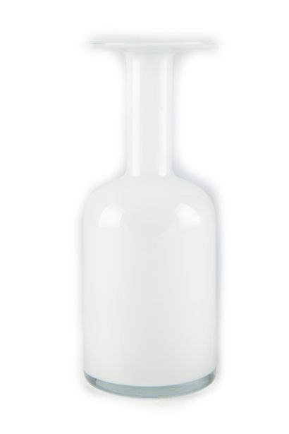 BAUER Otto BAUER for Holmegaard - attributed to

Bottle in white opaline glass 

Danish...