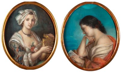 null ECOLE ITALIENNE fin du XIXe

Portraits de jeune fille

Paire de pastels à vue...