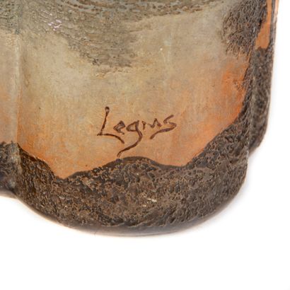 LEGRAS François Théodore LEGRAS (1839-1916)

Vase of poly-lobed form with enamelled...
