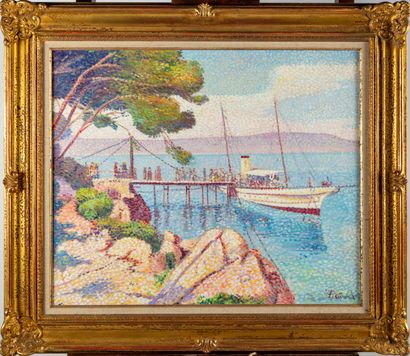 GERARD Pascal GERARD ( 1941 - )

Pointillist marine ( Honfleur )

Oil on canvas

Carries...