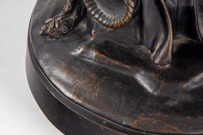 BOIZOT D'après Louis-Simon BOIZOT (1734-1809) 

L'enlèvement de Proserpine par Pluton

Bronze...