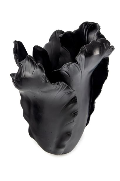 DAUM DAUM Paris

Vase tulipe en cristal noir, édité en 425 exemplaires, porte la...