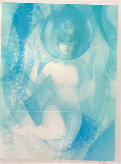 VALADIE Jean-Baptiste VALADIE (1933)

Femme en bleu

Lithographie, numérotée 3/100,...