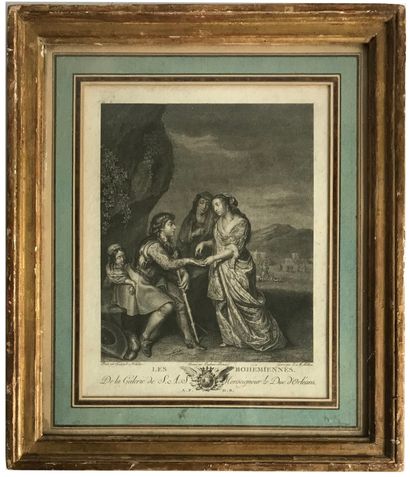 null After Caspar NETSCHER, drawn by Jean DUPLESSIS-BERTAUX (c.1747-c.1820) and engraved...