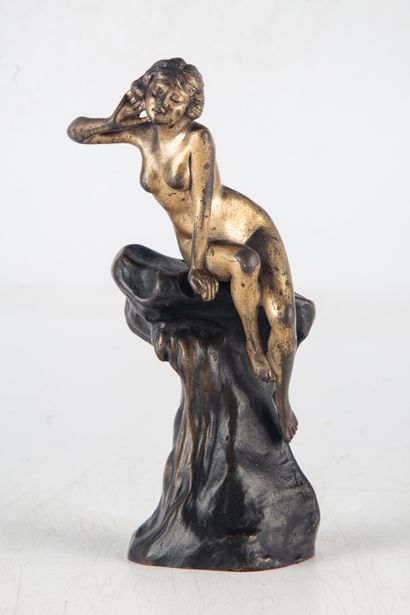 null Affortunato GORI (active between 1895 and 1925)
The confidante
Bronze with double...
