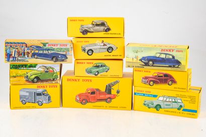 null Lot of 10 Dinky Toys Collection ATLAS in their boxes without cellophane, very...
