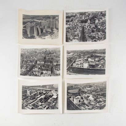null Attributed to Roger HENRARD (1900-1975) 
Set of 6 photographic prints on silver...