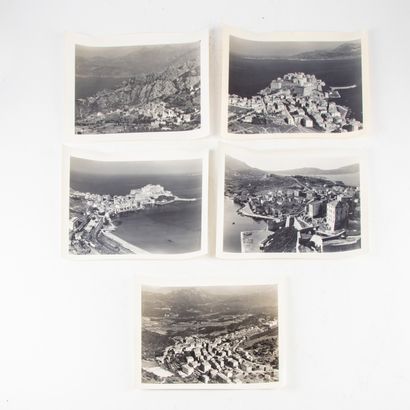null Roger HENRARD (1900-1975) 
Set of 10 photographic prints on silver paper of...