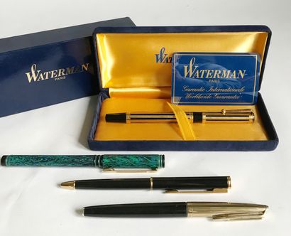 null WATERMAN - Vintage
Four fountain pens and bic
