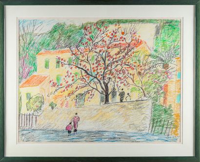 null Robert SAVARY ( 1920 - 2000 )
Landscape of provence
Pastel
Signed at the bottom...