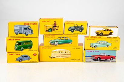 null Lot of 10 Dinky Toys Collection ATLAS in their boxes without cellophane, very...