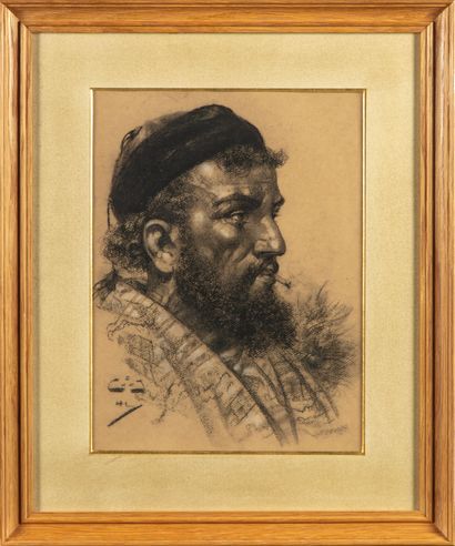 null EASTERN EUROPEAN SCHOOL - Early 20th century
Portraits of Jewish men
Two drawings...