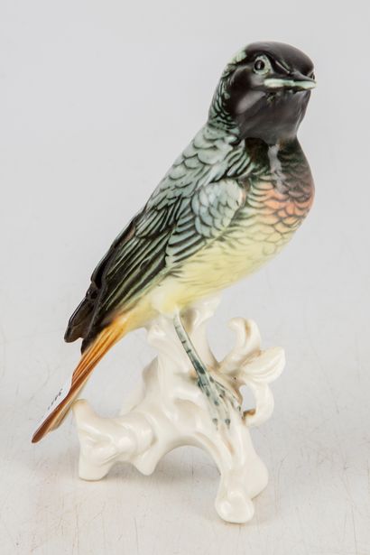 MANUFACTURE KARL ENS Manufacture KARL ENS - SAXE 
Connected bird
Porcelain subject...