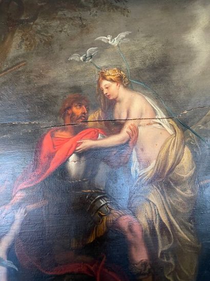 null RUBENS Peter - Paul (School of) 1577 1640
Venus trying to keep Mars from going...