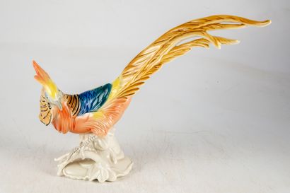 MANUFACTURE KARL ENS Manufacture KARL ENS - SAXONY 
Probably a golden pheasant, a...