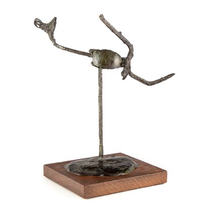 null Robert COUTURIER (1905-2008)
La sirène
Bronze, posé sur un socle en bois, signé...