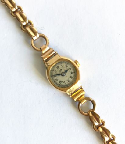 LIP - Vintage
Lady's watch with round case...