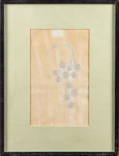 null JAPON
Deux estampes à motifs de fleurs et champignons
25 x 16 cm
Uusres