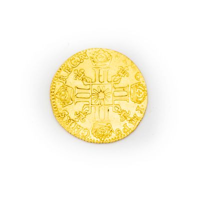 null LOUIS XIV (1643-1715) Louis d'or au soleil 1709
Poids : 8,1 g.