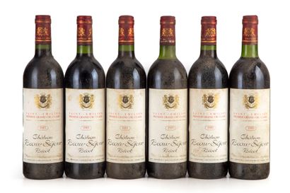 null "12 bouteilles Château Beau-Séjour Bécot 1983 1er GCC (B) Saint-Emilion
(N....