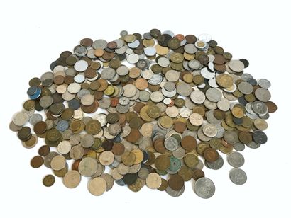 Important ensemble de pièces de monnaie (matériaux...