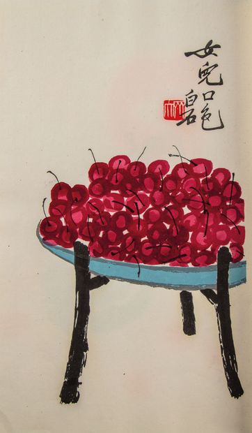 CHINE CHINE - 1955
"Bei Jing Rong Bao Zhai Xin Ji Shi Jian Pu", deux albums d'estampes...