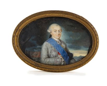 VIOLLIER Henri François Gabriel VIOLLIER (1752-1839)
Portait d'un gentilhomme du...
