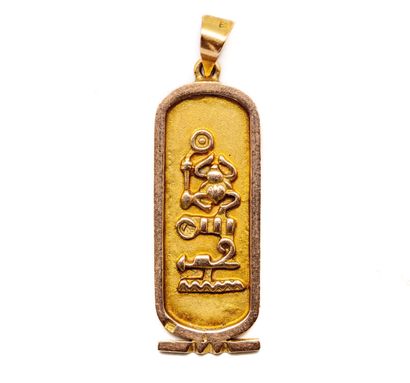 Pendentif égyptien en or (14k)
Poids : 3,2...