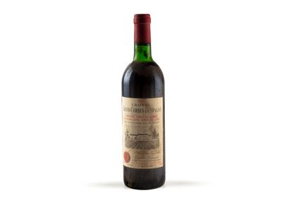 null 1 Bottle Château Grand-Corbin-Despagne, 1988, Saint Emilion Grand Cru, SCE des...