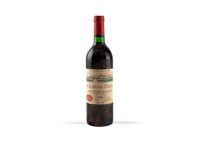 null 1 bouteille Château Pavie, 1986, Appellation Saint-Emilion 1er Grand Cru