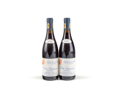 null Two bottles Vosne Romanée rouge domaine Gros 2009