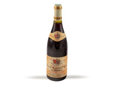 null A bottle of Aloxe-Corton les Moutottes rouge domaine Capitaine Gagnerot 199...