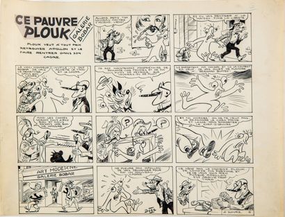 null Robert Pierre VELTER (1909-1991) also known as Rob Vel or Bozz
"Ce pauvre Plouk"...
