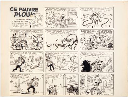 null Robert Pierre VELTER (1909-1991) dit Rob Vel ou Bozz
" Ce pauvre Plouk"
Planche...