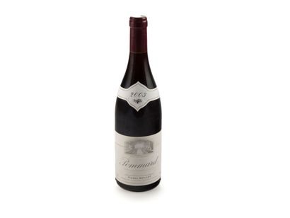 null A bottle of Pommard rouge domaine Boillot 2003