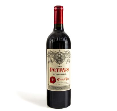 null 1 bottle Château Petrus 2015 Pomerol
(Perfect condition) (Non-original wooden...