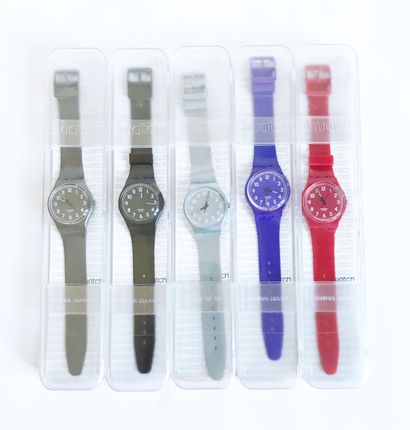 SWATCH
Collection de 5 montres
Dans leur...