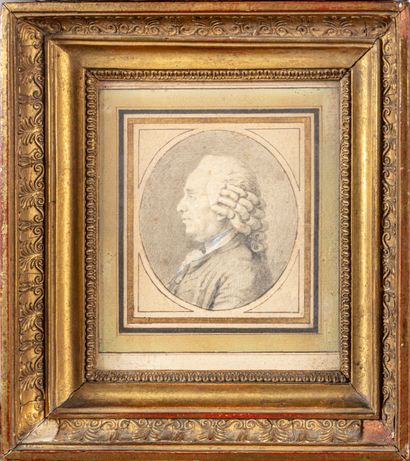 null Piat-Joseph SAUVAGE (1744-1818)
Portrait de Louis-Jean-Marie Daubenton (1716-1800),...