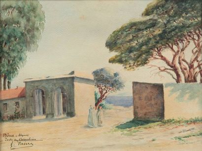 null A. FAIVRE

Bône, Algérie, Porte du Carombin

Aquarelle 

21 x 28 cm