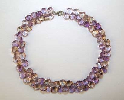 null Collier en amétrine.