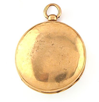 null Lot de 3 montres de poche en or, en l'état, époque XVIII et XIXèmes 