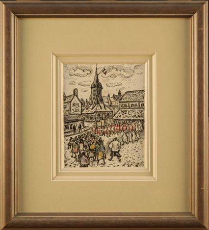 null Henri de SAINT DELIS (1878-1949)

Honfleur

Encre de Chine et aquarelle sur...