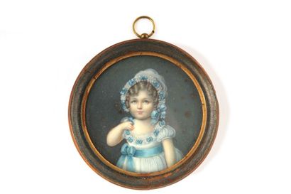 null Ecole Française du XIXème siècle, De Lesdiguières, 


Portrait de jeune fille...