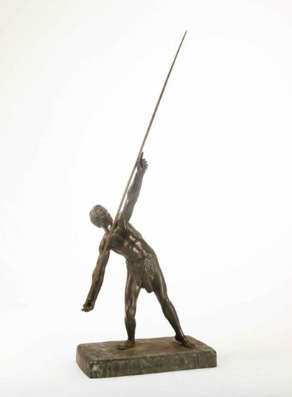 null Dimitri CHIPARUS (1886-1947)


Le lanceur de javelot.


Bronze.


H. : 52 c...