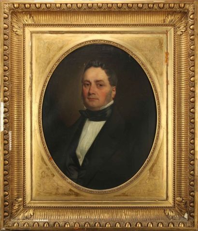 Charles LANDELLE (Laval 1812 - 1908), 
Portrait...