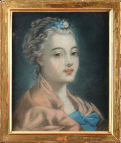 ECOLE FRANCAISE du XIXème siècle 
Portrait...